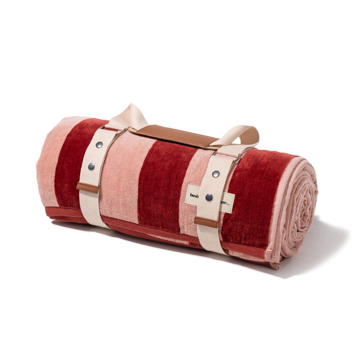 The Beach Blanket Terry Terracotta Stripe | Business & Pleasure Co.