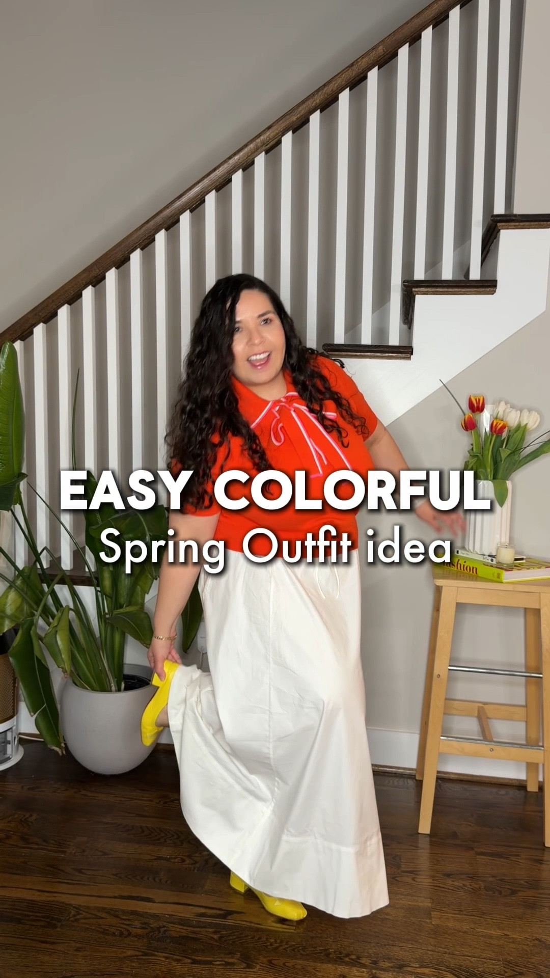 Easy, colorful spring outfit idea 💛🍊
This top from Anthropologie has quickly become one of my go-tos. I just love this shade of orange. It instantly makes an outfit feel happy. Paired it with my white maxi skirt (both in size L), which honestly goes with everything and makes adding color feel effortless.
I love this combo especially if you’re just starting to experiment with color. It’s not head-to-toe bold, the white balances everything out so it feels joyful, but not over the top.
Everything linked below ✨

#LTKOver40 #LTKspringtrends #LTKspring