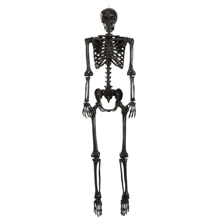 Poseable Crazy Bones Skeleton in Black Decoration | Walmart (US)