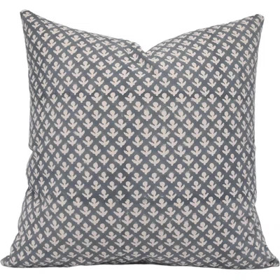 Floral Cotton Indoor/Outdoor Pillow Cover | Wayfair North America