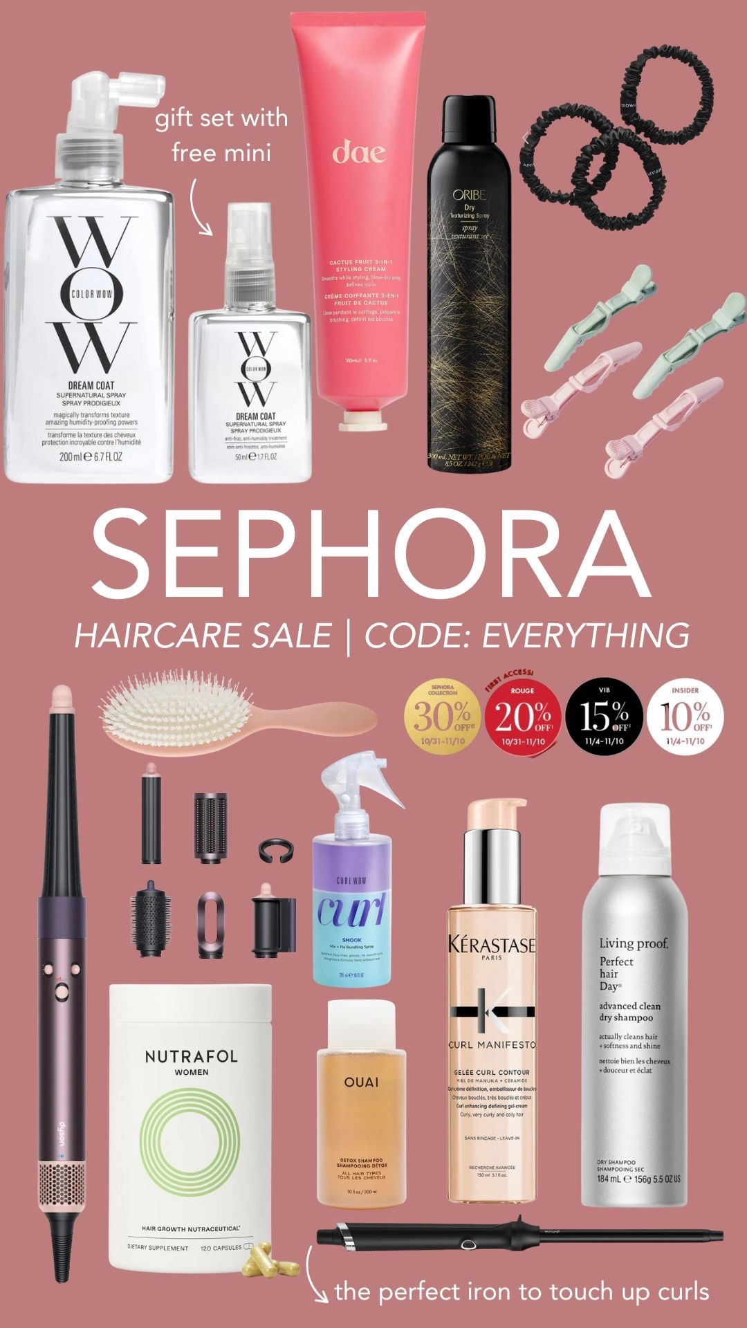 my go to haircare products on the sephora sale 

#LTKBeauty #LTKSaleAlert #LTKFindsUnder100