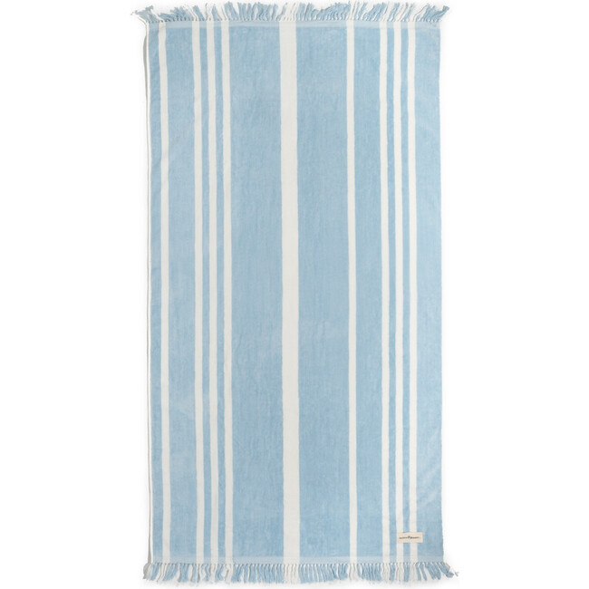 Business & Pleasure Co. | The Beach Towel, Vintage Blue Stripe | Maisonette | Maisonette