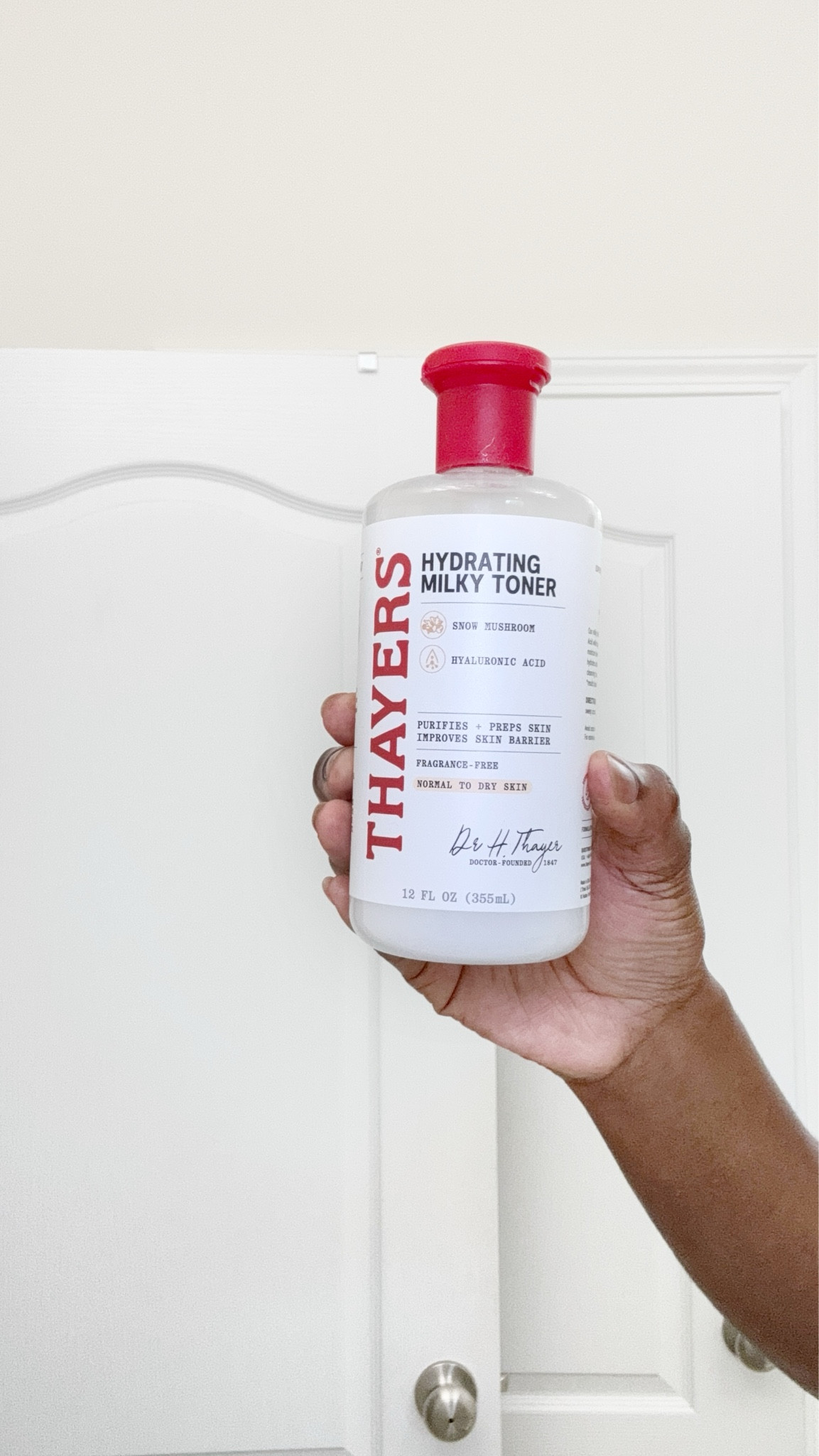 Oily skin needs hydration just like dry skin. This Hydrating Milky toner gifted to me by Thayers is one way I keep my skin hydrated in this cold and dry weather. #ad #oilyskin #LTKskin #LTKnighttimeroutine #LTKgrwm 

 #LTKmorningroutine #LTKselfcare #LTKBeauty
