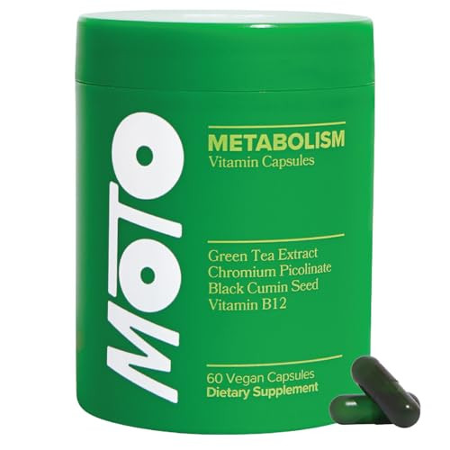 O Positiv Moto Women's Metabolism Support - Energy, Curb Cravings, Healthy Metabolism - Vegan Capsules, 30 Servings | Amazon (US)