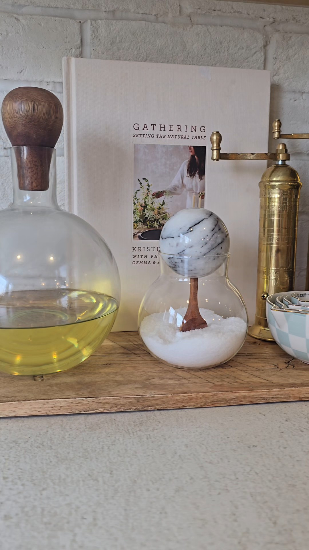 ✨ My new glass marble salt cellar and I are officially obsessed 🤍 Functional, beautiful, and the perfect little detail to elevate any countertop.

#LTKHome #LTKU