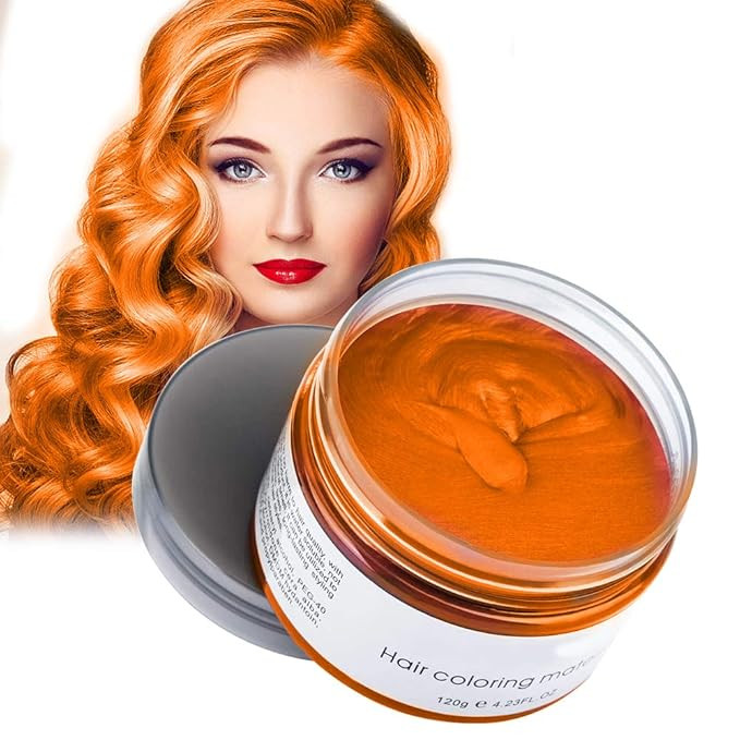 Temporary Hair Wax ,Acosexy Fashion Colorful Hair Wax Pomades Disposable Natural Hair Strong Styl... | Amazon (US)