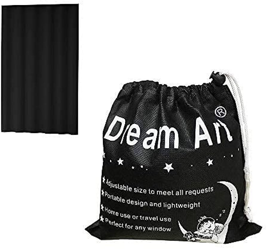 DREAM ART Anywhere Portable Blackout Curtain/Adjustable Blackout Shades/Temporary Blackout Blinds... | Amazon (US)