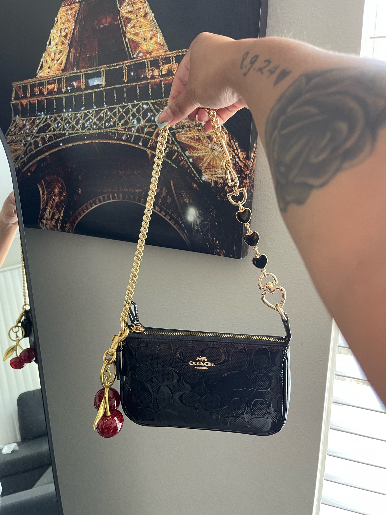 Coach really ate down on their new patent leather pieces . The accessories I found on amazon 💕 

#LTKStyleTip #LTKSeasonal #LTKFallSale