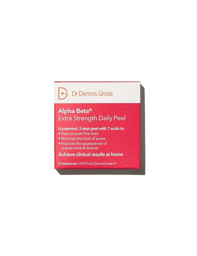 Dr. Dennis Gross Alpha Beta Extra Strength Daily Peel: for Oily Skin, Uneven Tone or Texture, Wri... | Amazon (US)