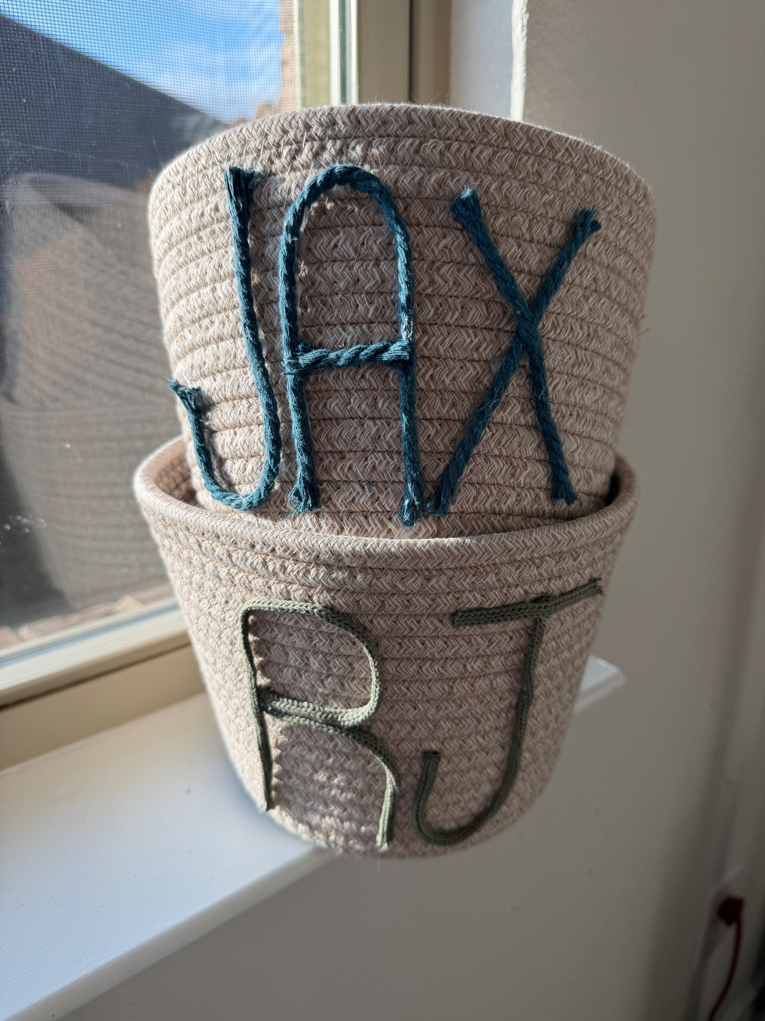 DIY Rioe baskets! These are great to use for valentines baskets, toy storage etc! 

#LTKBaby #LTKSaleAlert #LTKKids