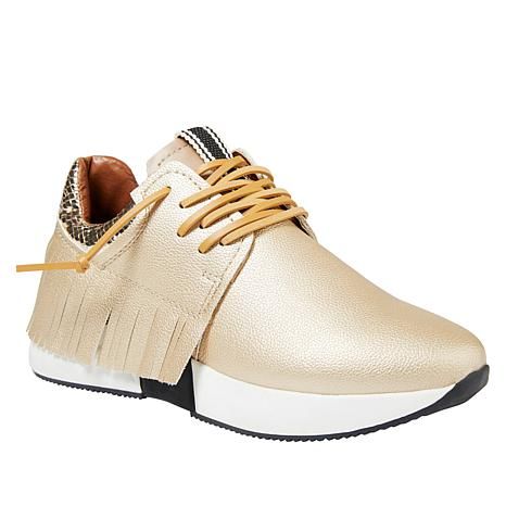 "As Is" SHUSHOP PEPA Sneaker with Fringe Detail

                 - 791-441 | HSN