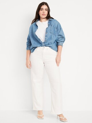 High-Waisted Wow Wide-Leg Jeans | Old Navy (US)