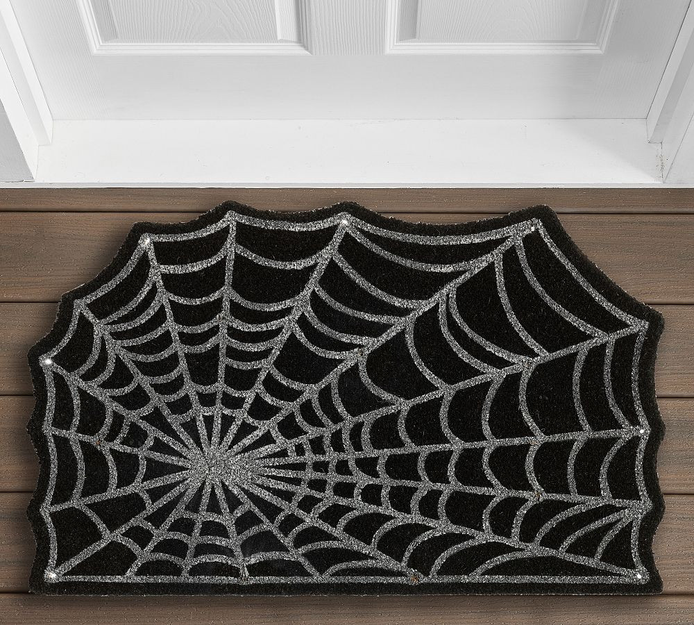 Spider Web Light Up Doormat | Pottery Barn (US)