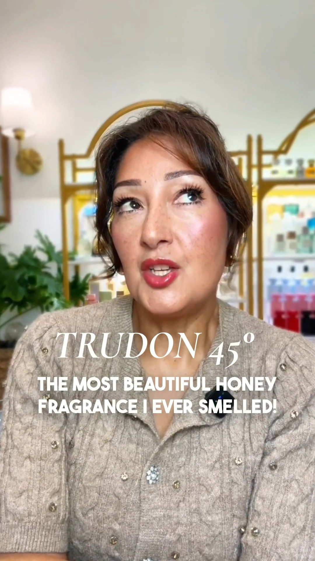 I thought I understood honey in fragrance. Then I smelled Trudon 45°. 🍯

The honey here is golden, silky and beautifully sweet, but never sticky or syrupy. 

It’s refined. It’s confident. And the blending is absolutely gorgeous.

#LTKSeasonal #LTKBeauty #LTKvlog