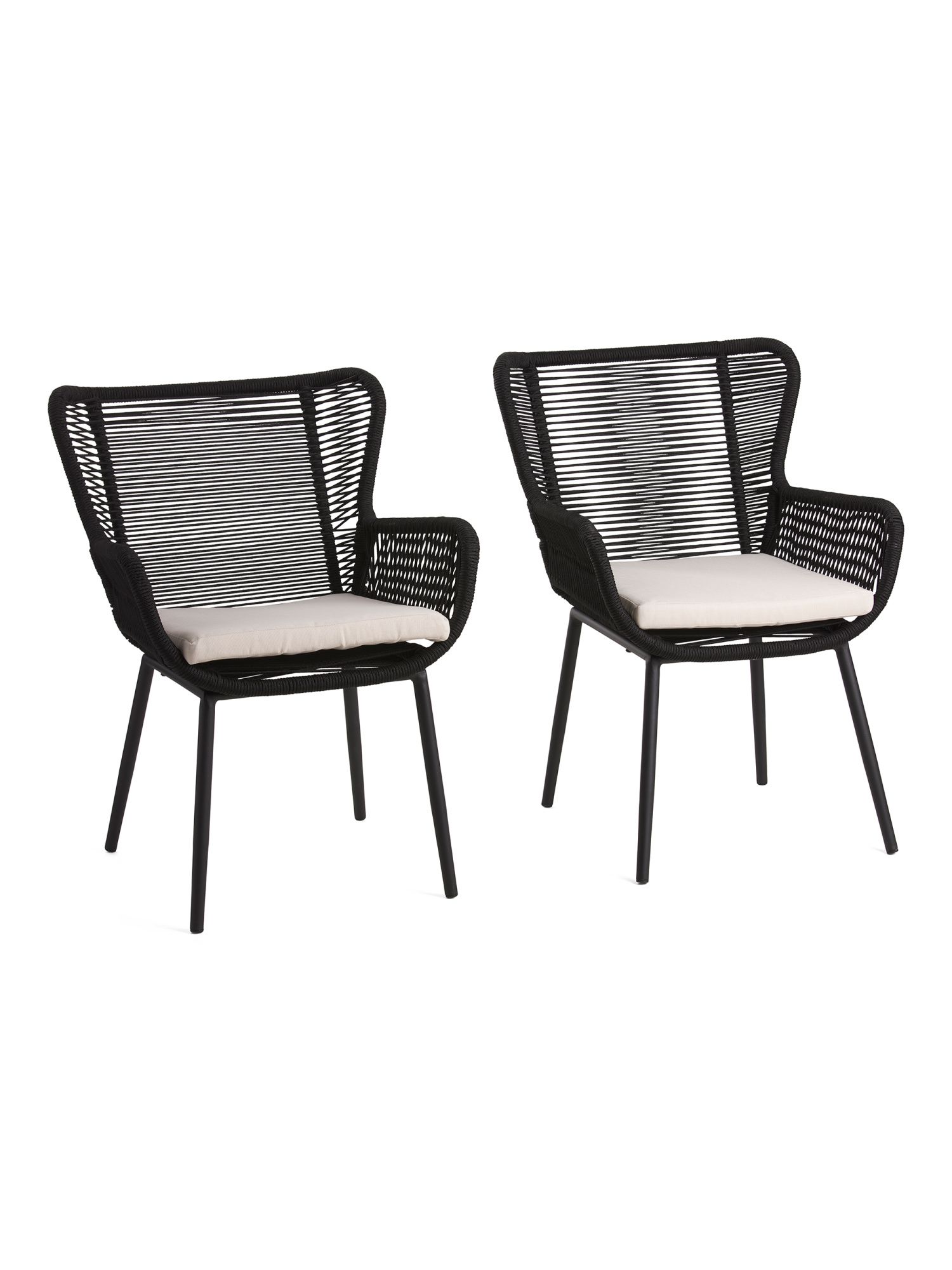 Set Of 2 Outdoor Rope Chairs | TJ Maxx