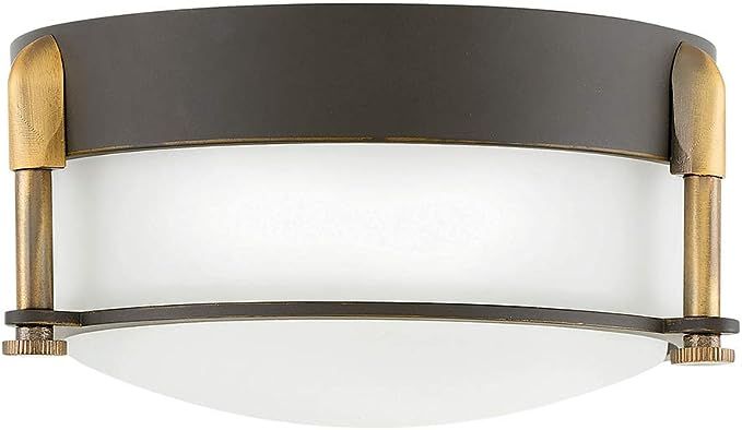 Hinkley Colbin Collection 7" 16W Integrated LED Flush Mount, Oil Rubbed Bronze | Amazon (US)