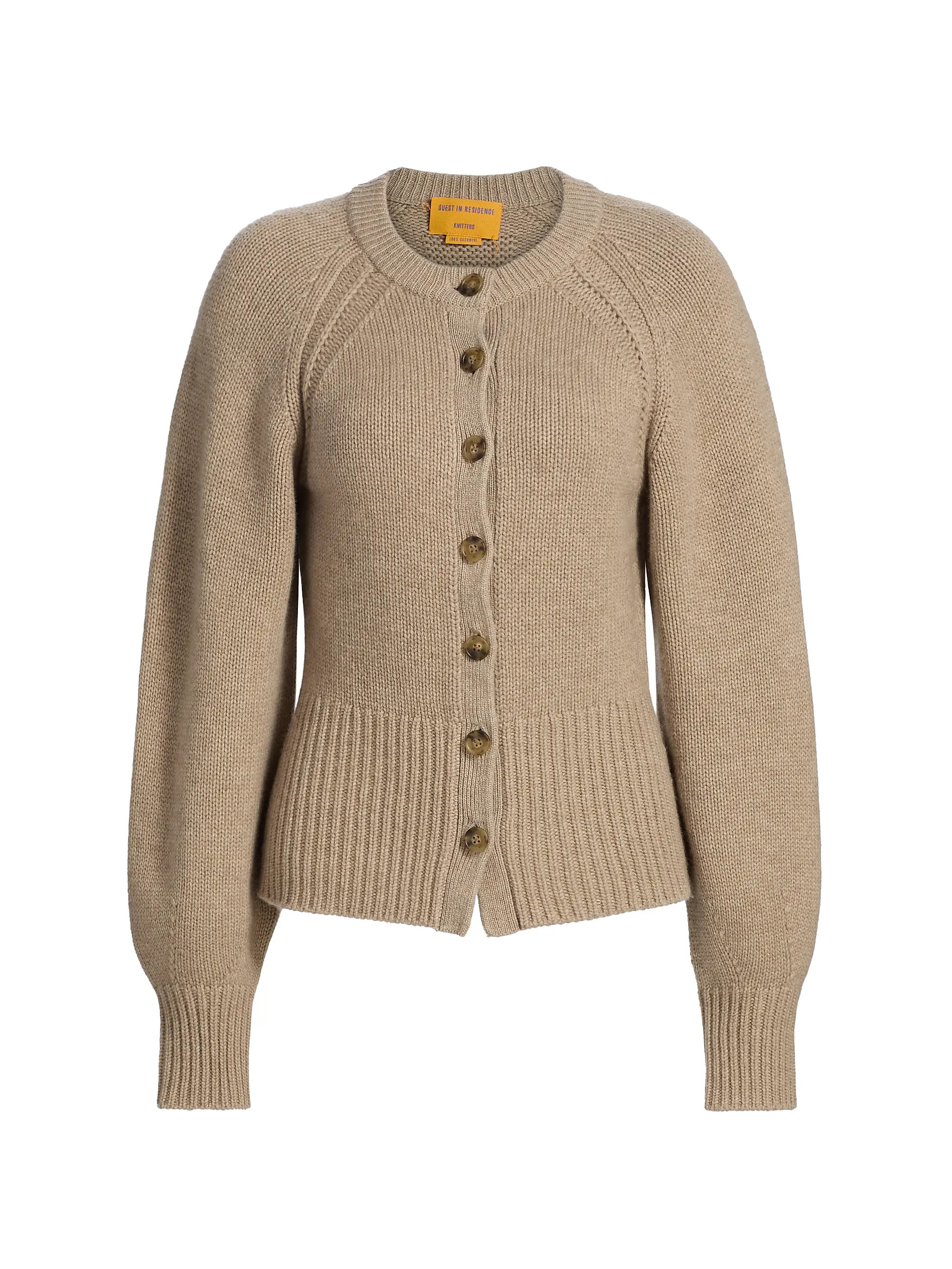 Cashmere Sculpted Cardigan | Saks Fifth Avenue