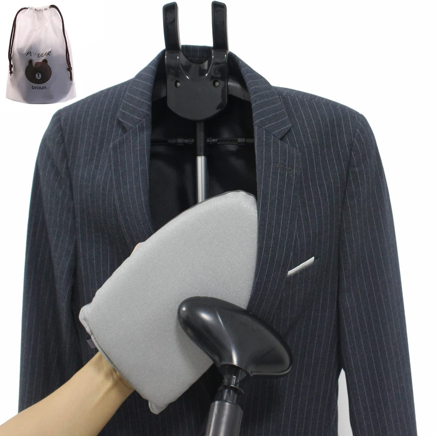 Garment Steamer Ironing Gloves with Finger Loop,Hanging Garment ironing machine board,Standing ir... | Amazon (US)