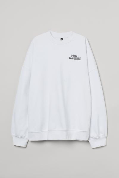 Oversized Printed Sweatshirt | H&M (US)