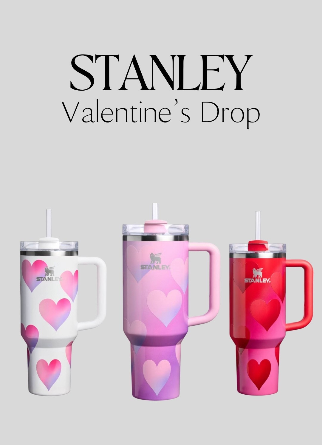 Stanley Valentines drop! Hurry they are selling fast 

#LTKmomlife #LTKHome #LTKFindsUnder50