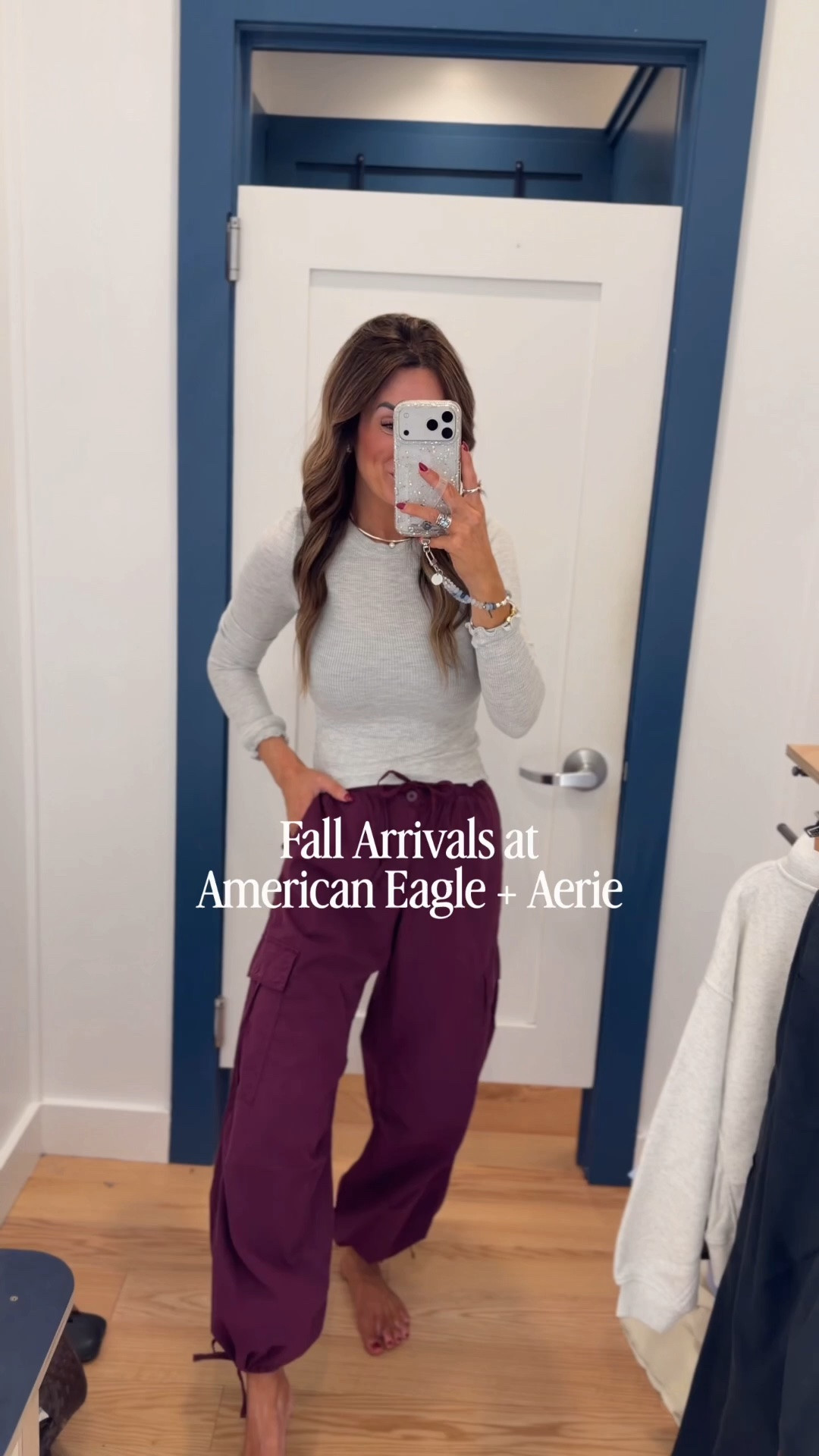 Fall Arrivals at American Eagle + Aerie! I’m 5”6 for reference.

Gray Long sleeve: XS
Burgundy Cargo Pants: XXS, I’m usually a 0 (these run big) so I sized down. 
Gray Quarter Zip: XS (has a natural oversized fit) 
Jeans: 0 regular
Plaid Button Down: XS
Cargo Denim: 0 regular (these ran a bit short so I decided to order a 0 Long online) 
Blue Aerie Lounge Pants: XS Regular
Blue Aerie Top: XS (runs big) 
Gray Pants: XS Regular 
White Offline Tee: XS

#LTKgrwm #LTKootd #LTKdayinmylife