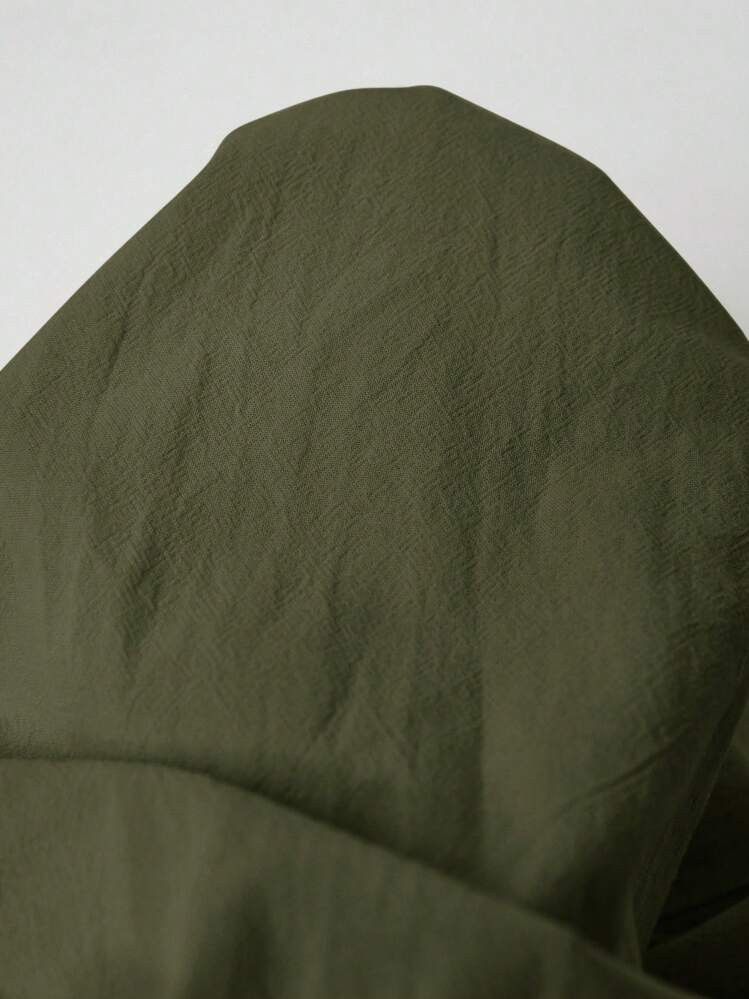 Freevana Plus Size Women's O-Ring Decorated Ruched Mid-Length Midi Skirt, Western Wear Boho Bohem... | SHEIN