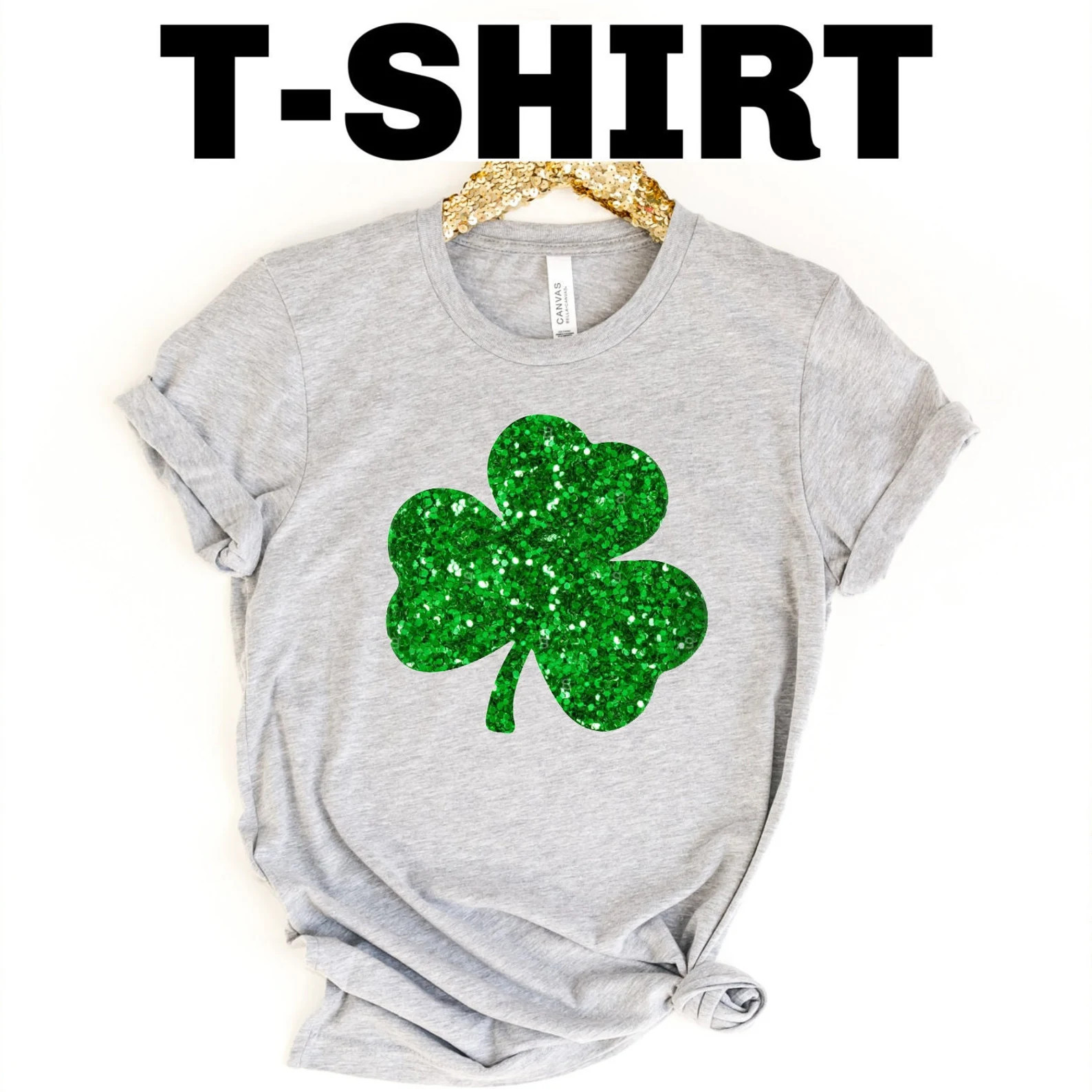 Glitter SHAMROCK Shirt - St Patricks Day Shirt Women -  St Paddys Day Shirt Saint Patricks Day Sw... | Etsy (US)