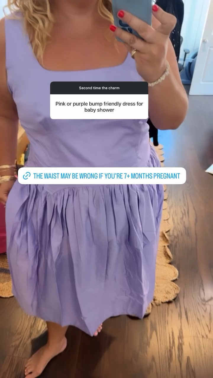 Bump friendly baby shower dress!

#LTKSeasonal #LTKootd