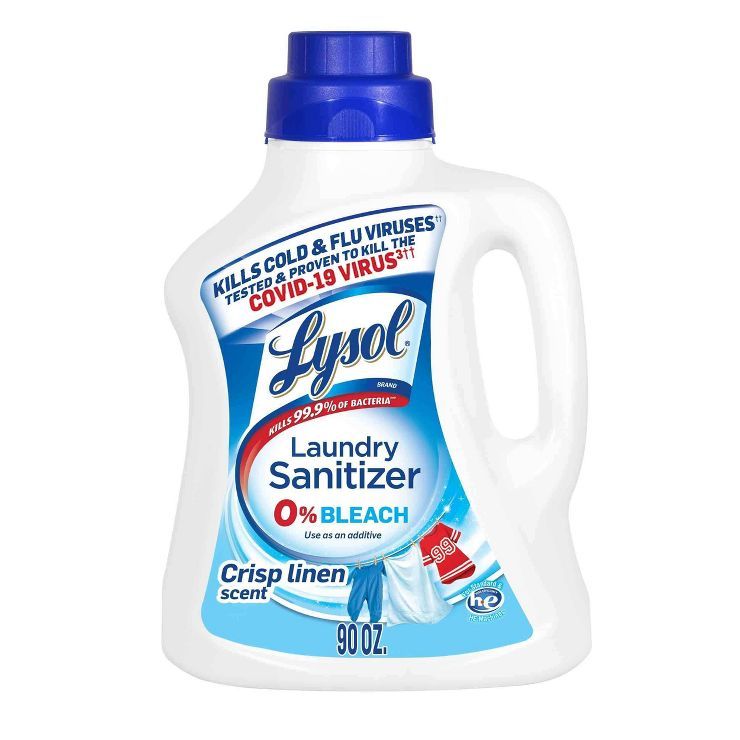 Lysol Crisp Linen Scented Laundry Sanitizer | Target