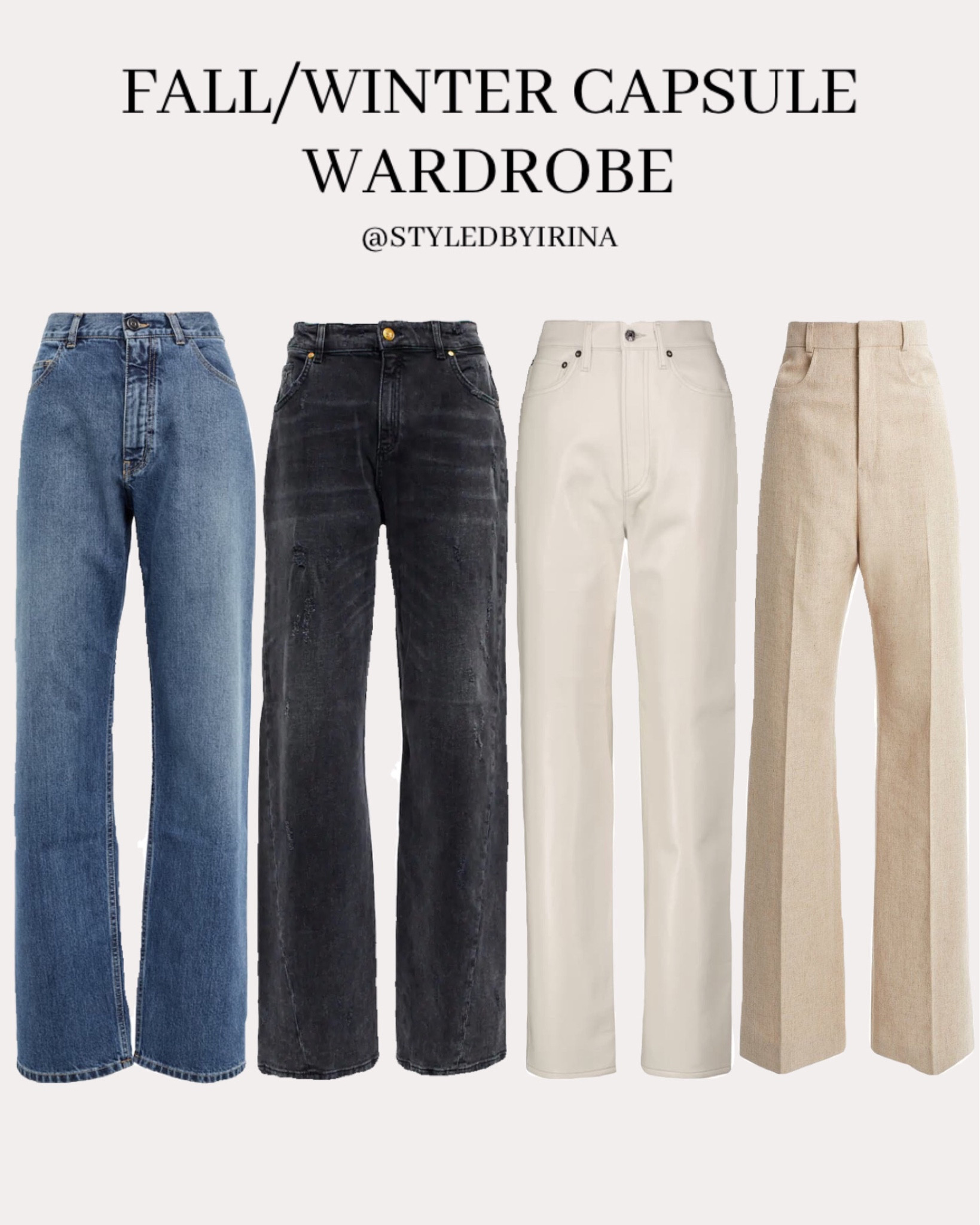 some options for you capsule wardrobe. 
IG: STYLEDBYIRINA

#LTKworkwear #LTKunder100 #LTKunder50