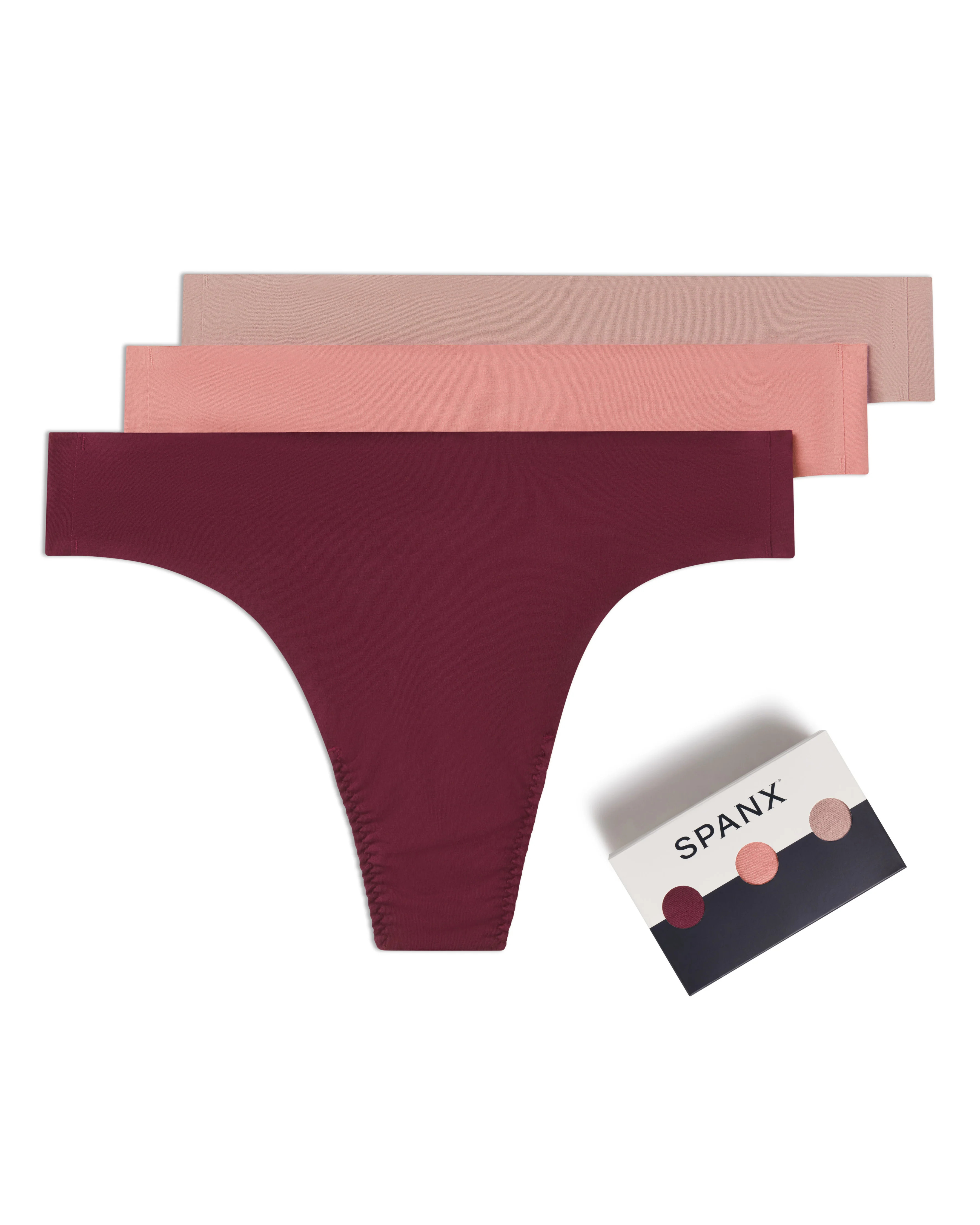Supima Cotton Thong 3-Pack Box | Spanx