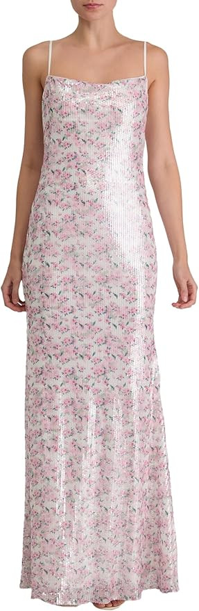 Lulus Petaluma Floral Sequin Maxi Women’s Sequin Evening Dress, Cocktail Party Dress, Formal & ... | Amazon (US)