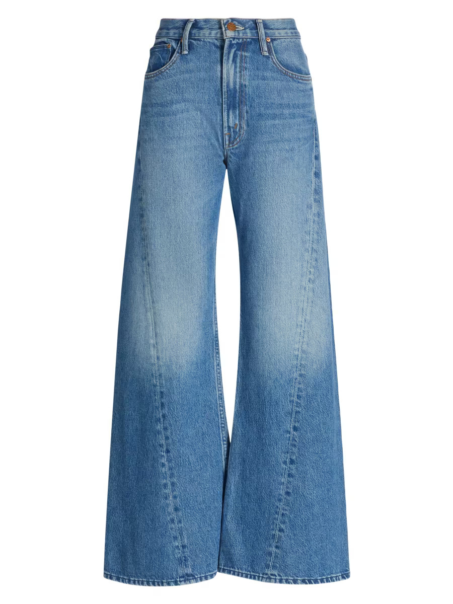 The Lemon Twist Wide-Leg Jeans | Saks Fifth Avenue