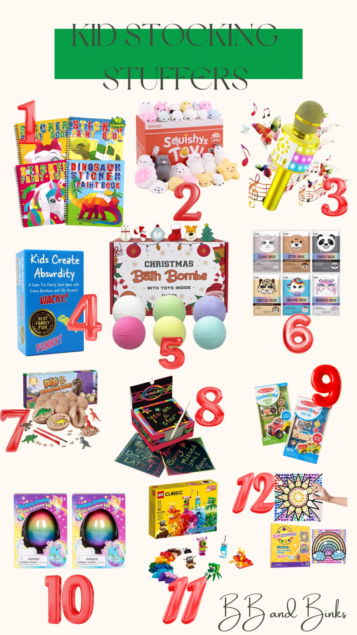 Stocking Stuffers!

#LTKkids #LTKHoliday #LTKunder50