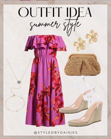 Summer outfit idea!

#summerstyle

Summer style. Walmart summer fashion. Walmart summer dress. Pink floral summer dress. Amazon summer accessories. Amazon clear strap wedges. Amazon raffia clutch. Amazon gold flower earrings. Amazon gold pendant necklace. Amazon gold dainty bracelet  #LTKStyleTip #LTKFindsUnder100

Follow my shop @styledbydaisies on the @shop.LTK app to shop this post and get my exclusive app-only content!

#liketkit #LTKSeasonal
@shop.ltk
https://liketk.it/4HPnN