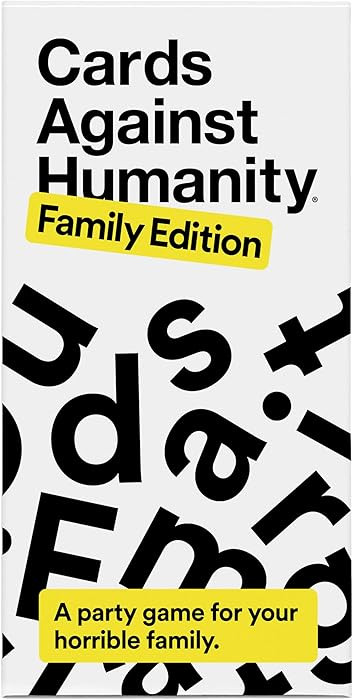 Cards Against Humanity: Family Edition • Ages 8+ • A Party Game for Your Horrible Family | Amazon (US)