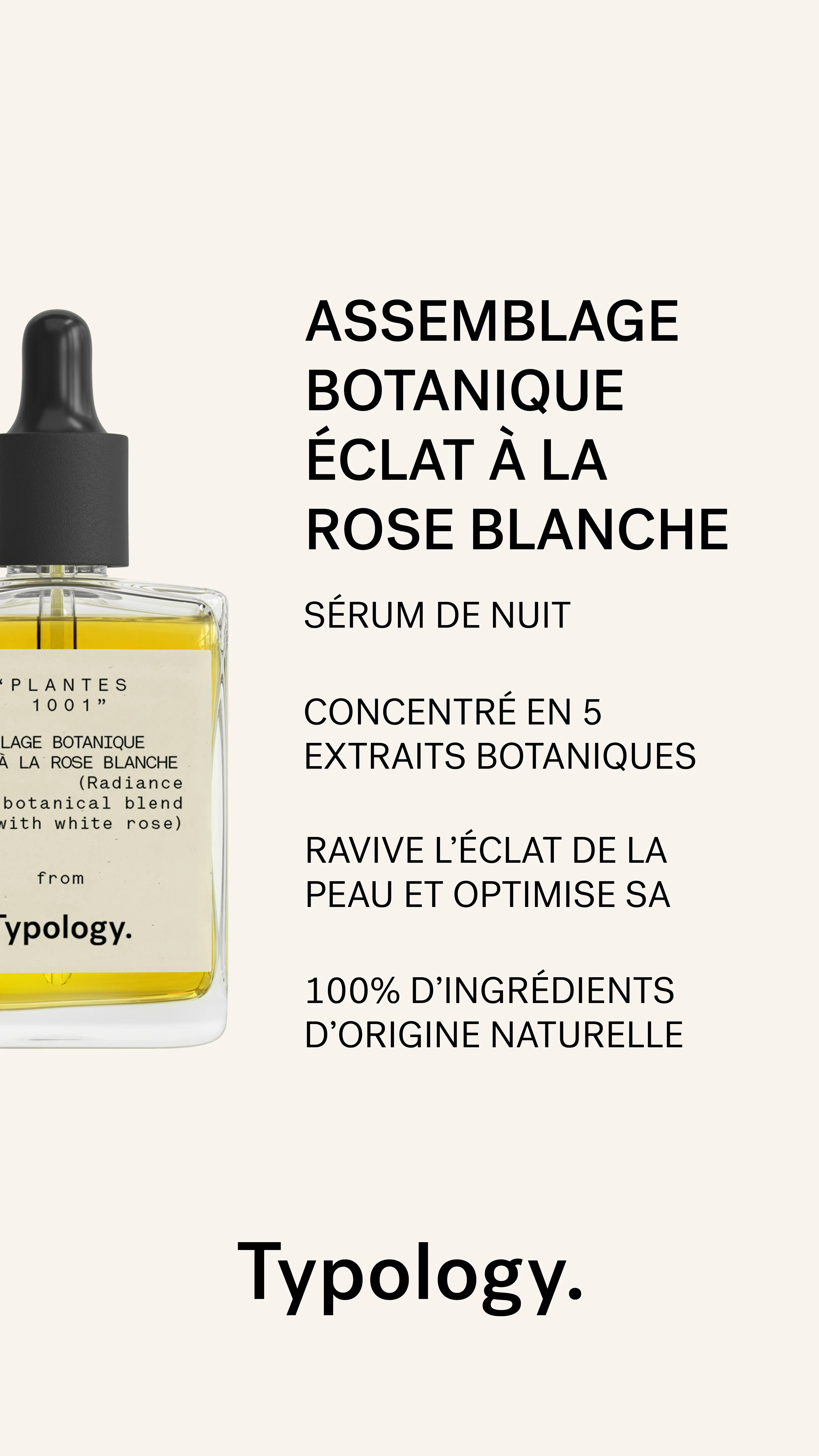 Radiance Night Serum - Concentrated Serums — Typology | Typology - US