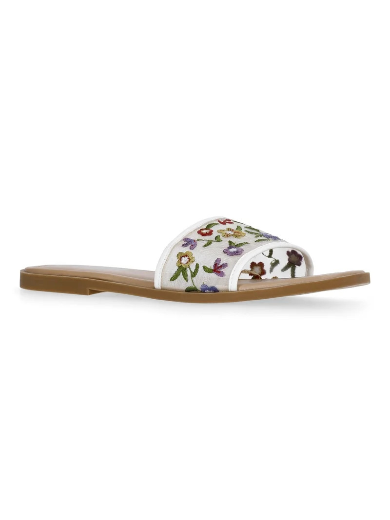 Weekend Academy Girls Floral Sandals | Walmart (US)