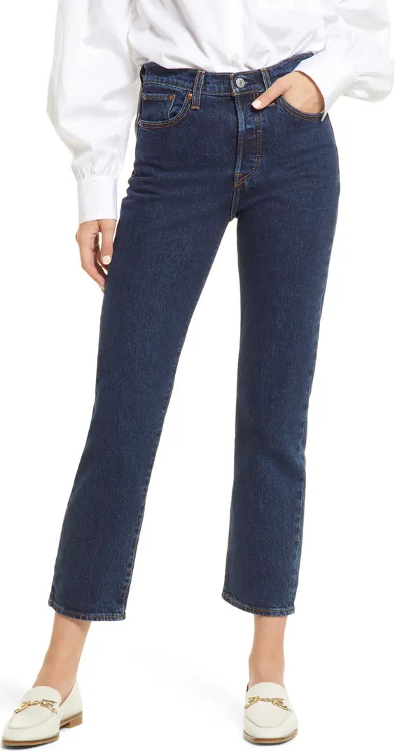 Wedgie High Waist Straight Leg Jeans | Nordstrom
