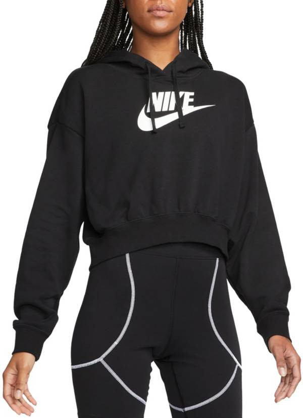 Nike Women's Oversized Crop Graphic Hoodie | Dick's Sporting Goods | Dick's Sporting Goods