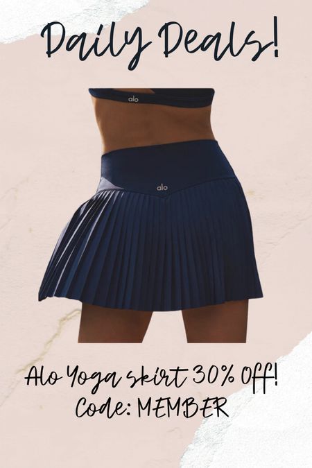 Alo yoga skirt on sale, tennis skirts 

#LTKsalealert #LTKfitness #LTKActive