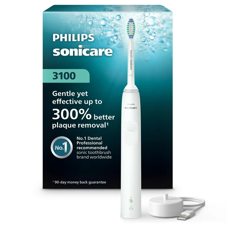 Philips Sonicare 3100 Series Electric Toothbrush - Sonic Toothbrush with Advanced Sonic Technolog... | Walmart (US)
