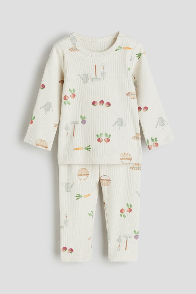 2-piece Pointelle Jersey Set | H&M (US + CA)