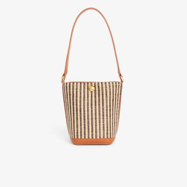Lacoste Small Summer Pack Raffia Bucket Bag - One size | Lacoste (US)