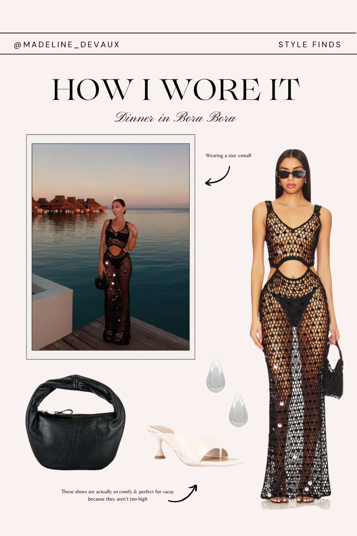 Dinner out in Bora Bora 

#LTKtravel #LTKswim #LTKstyletip