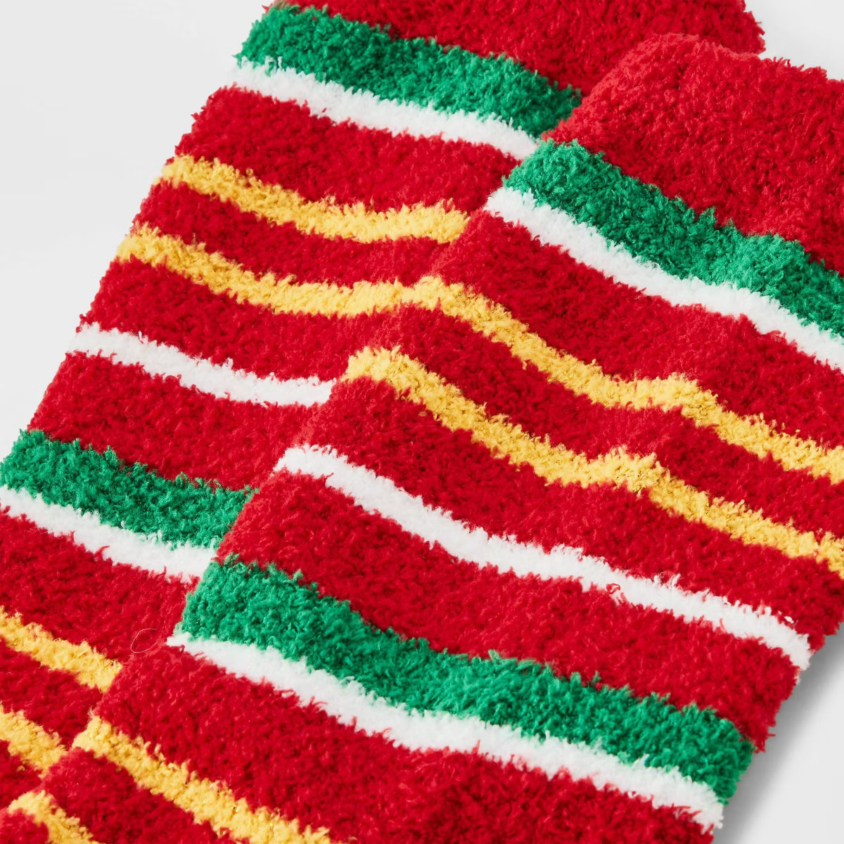 Kid's Lollipop Christmas Cozy Crew Socks - Red 2-5 | Target