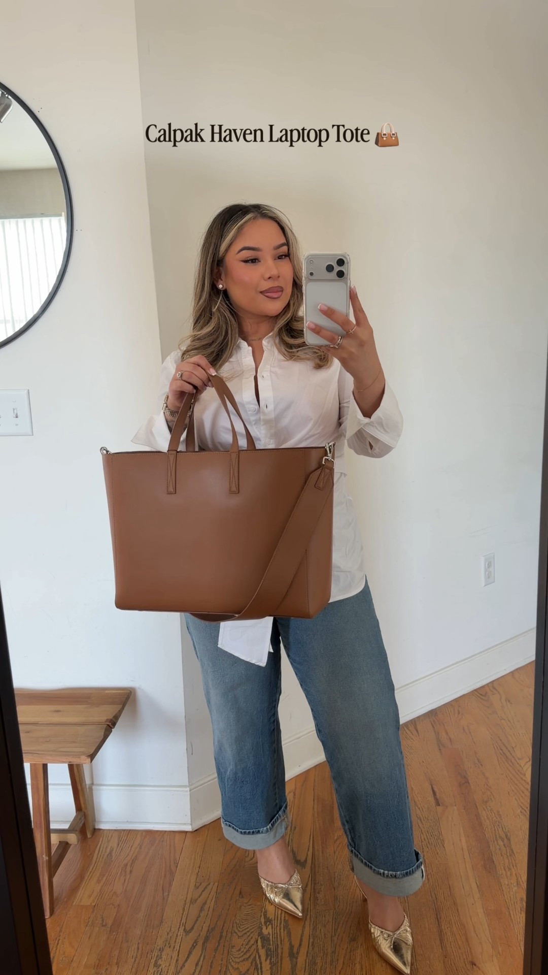 Calling all my office/corporate ladies🥳 if you’re looking for a good quality, spacious and sleek work tote @calpak got you🤝🏼👜 - this one comes in different sizes and colors🥰 

#LTKWorkwear #LTKTravel