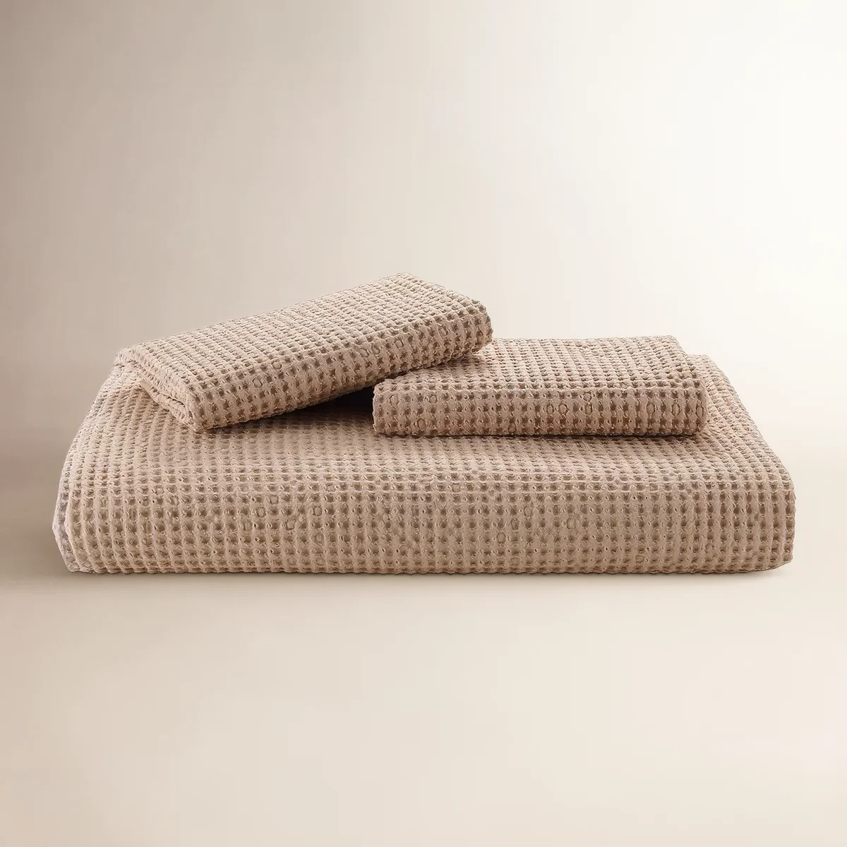 Bedsure Luxury Soft 100% Cotton Waffle Weave Plaid Duvet Cover | Wayfair North America