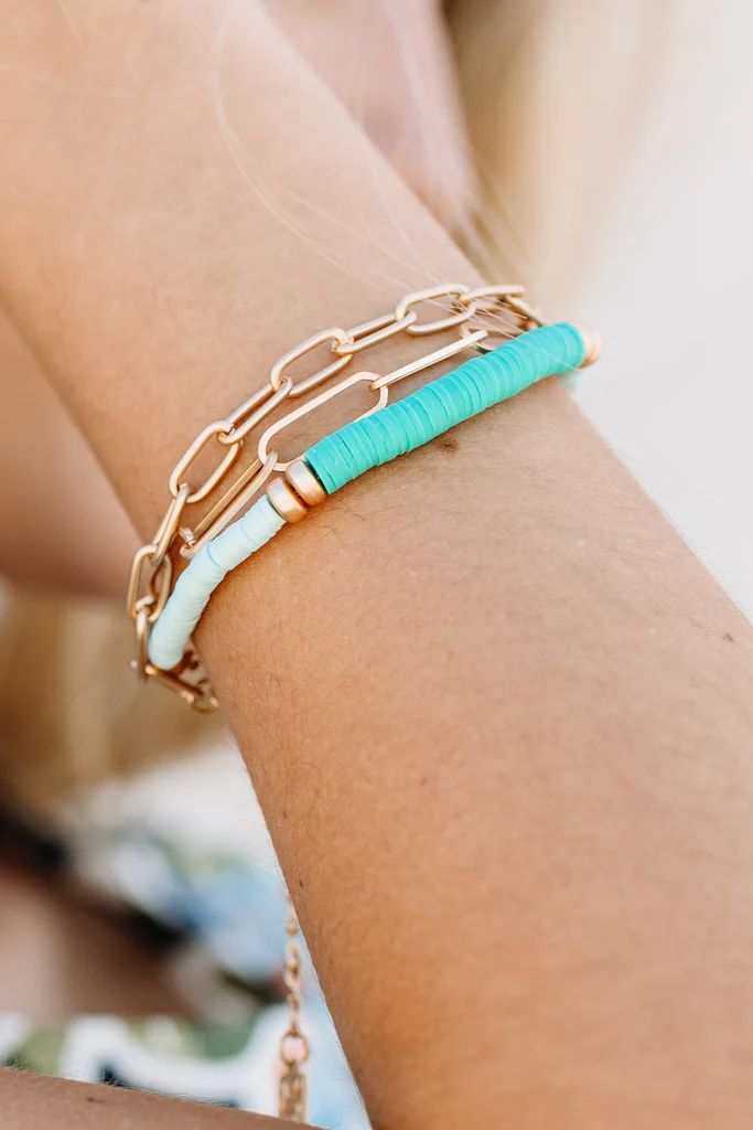 Off Into The Sunset Blue Bracelet | The Mint Julep Boutique