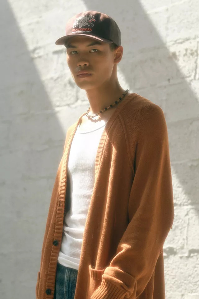 BDG Marius Raglan Cardigan | Urban Outfitters (US and RoW)